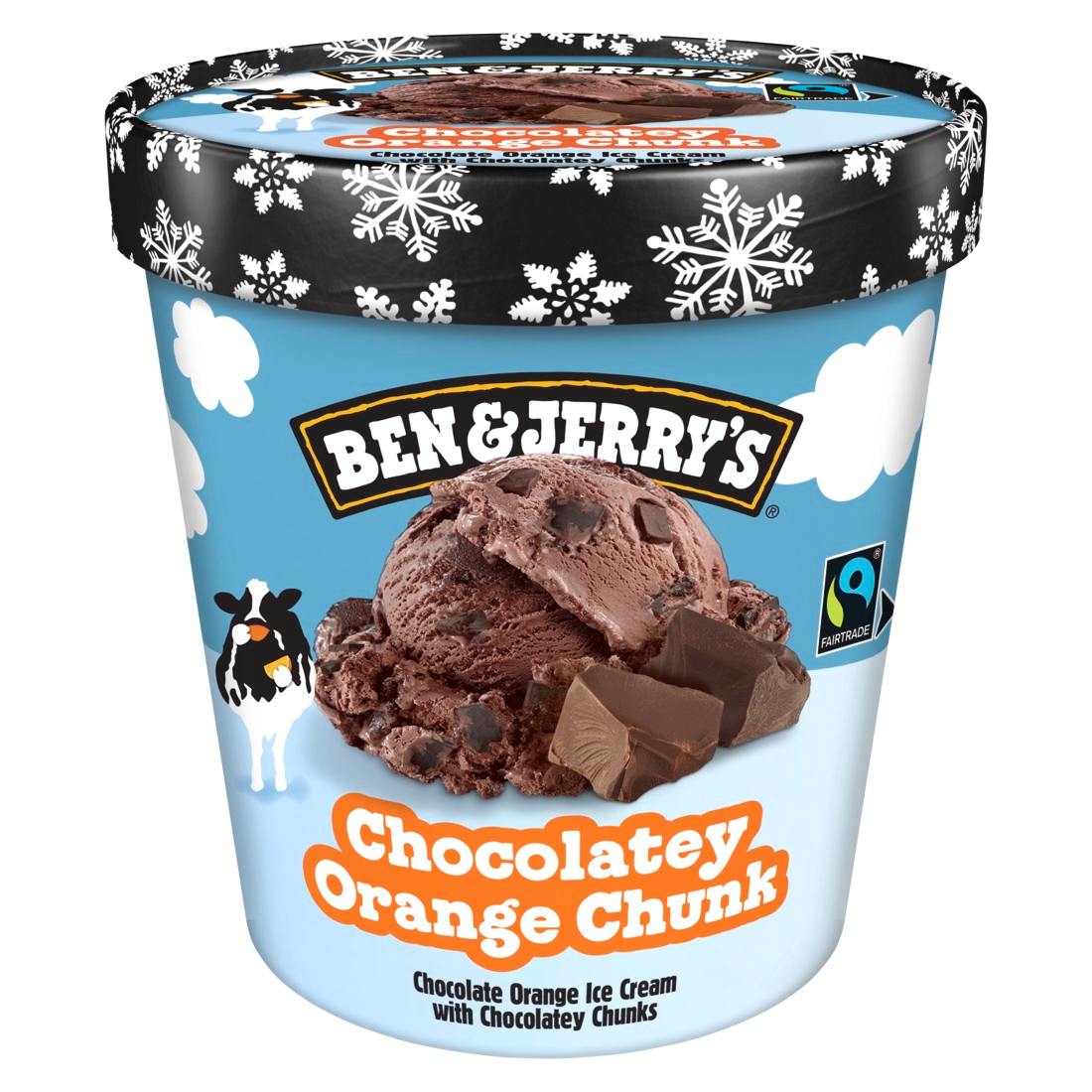 Ben & Jerry's Chocolatey Orange Chunk 465 ML - 